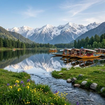 Kashmir - Valleys and houseboats