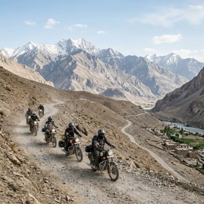 Ladakh Bike Tours - High-altitude adventures