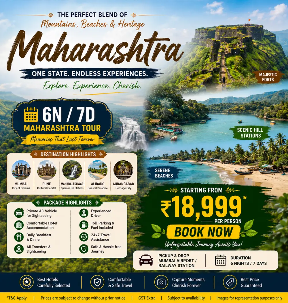 Maharashtra hills and heritage