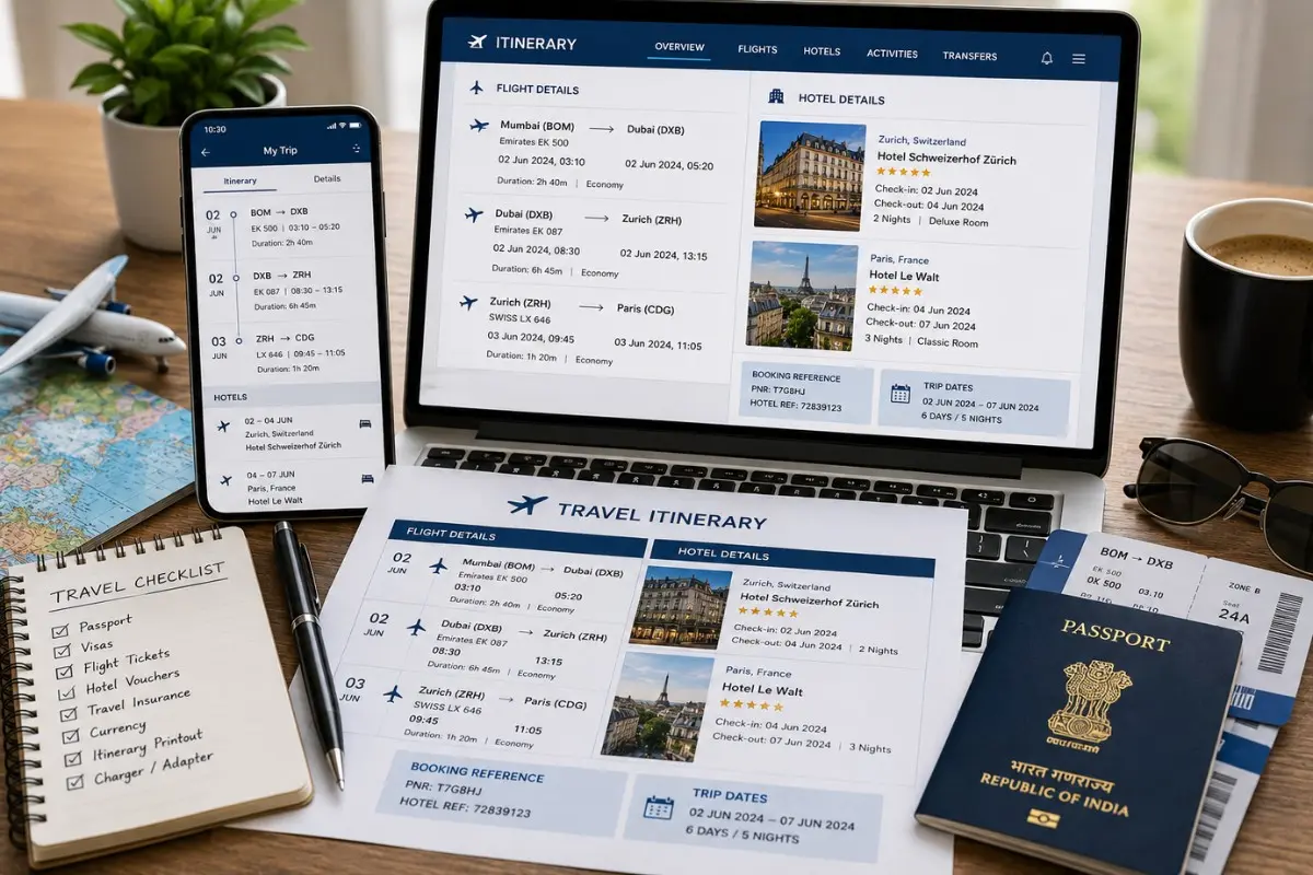 Flight and Hotel Flight Itinerary Matching