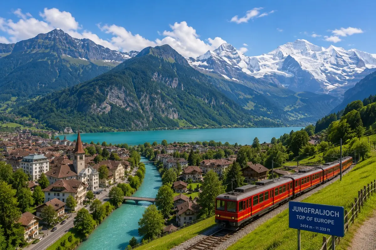 Interlaken and Jungfraujoch Region