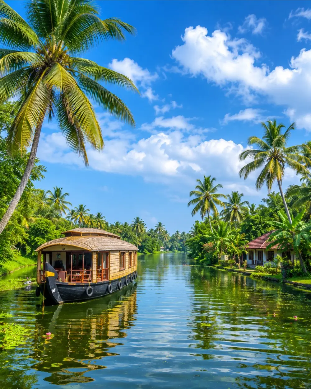 Kerala backwaters and houseboats