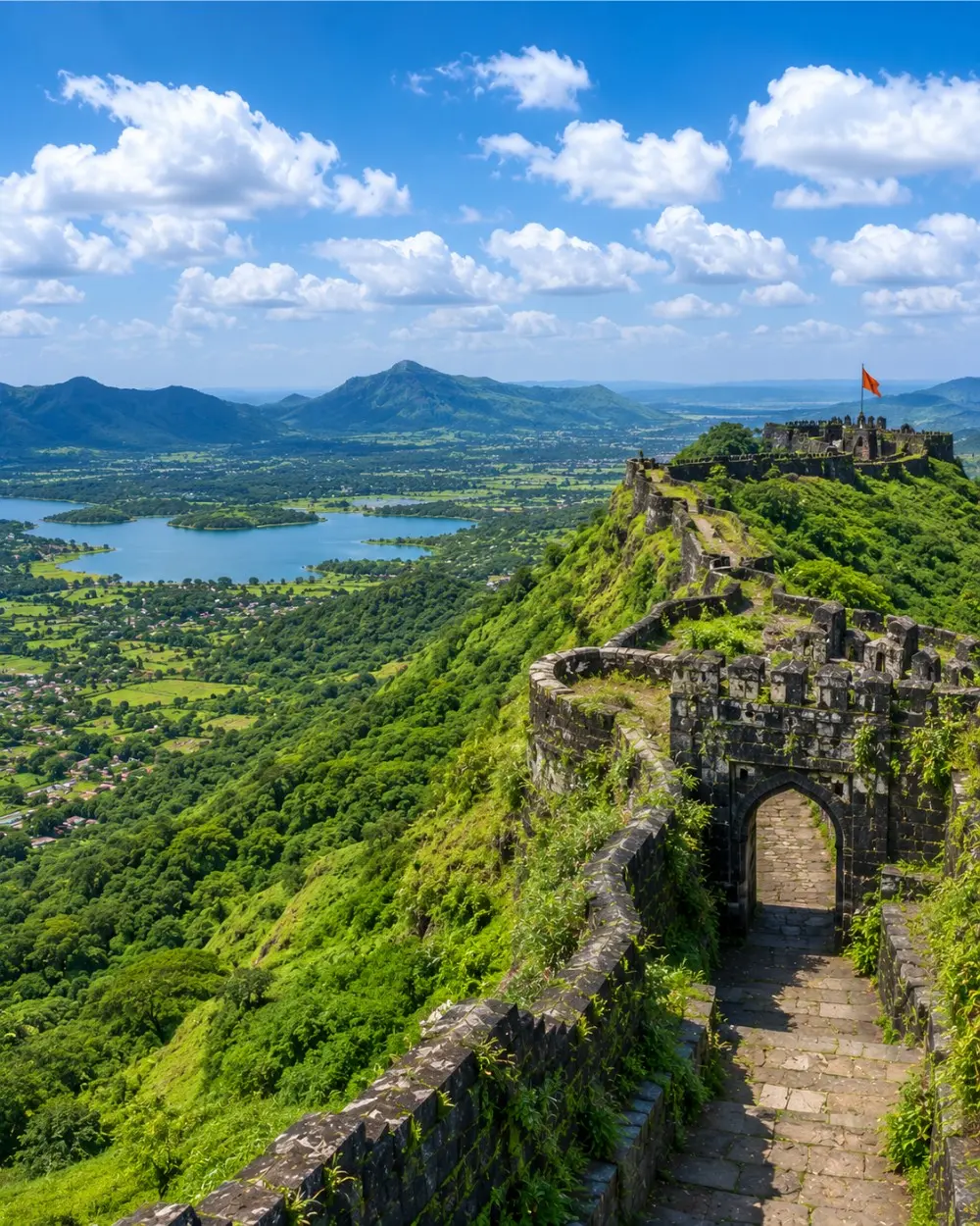 Maharashtra forts and coastline