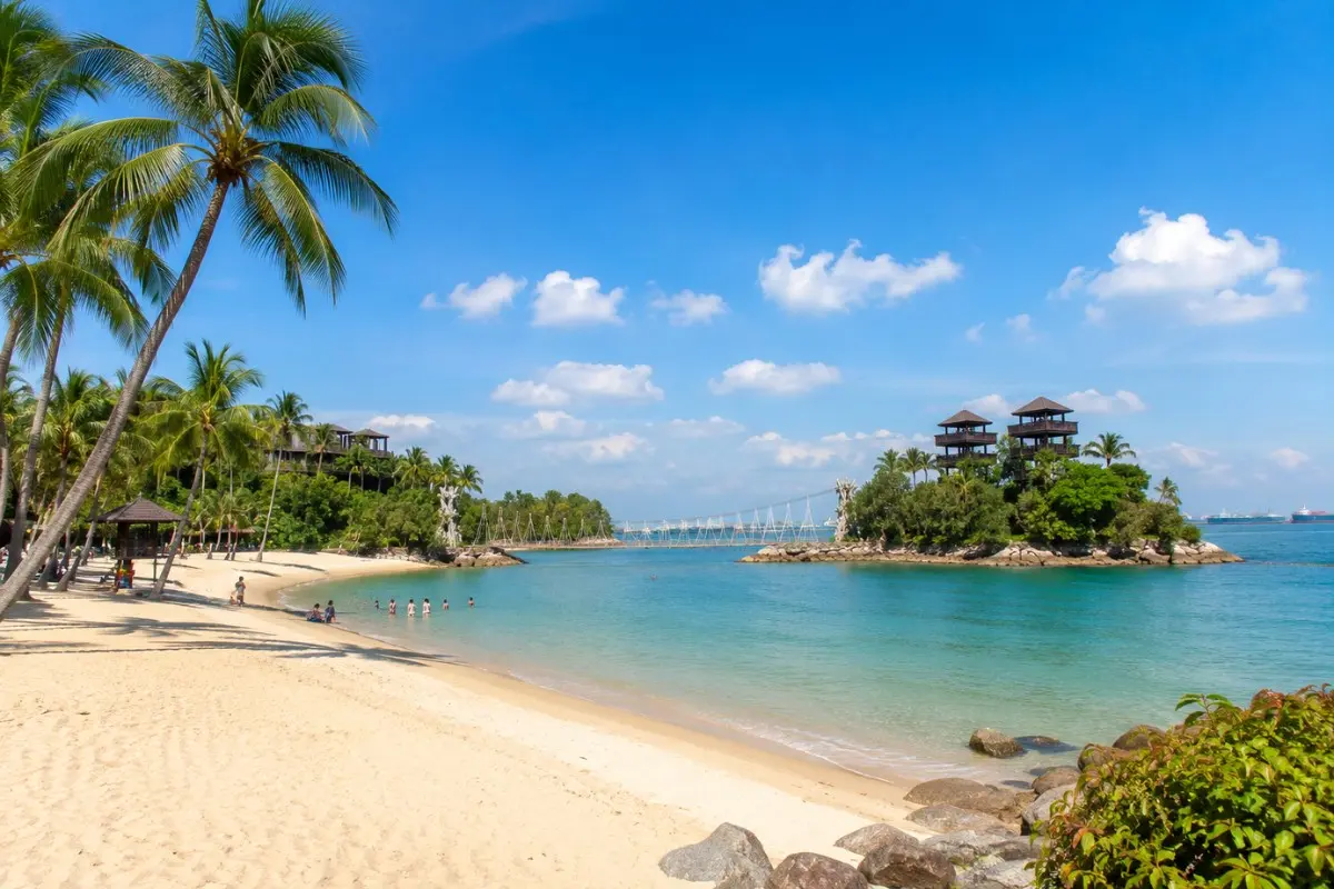 Sentosa Island Beaches Singapore