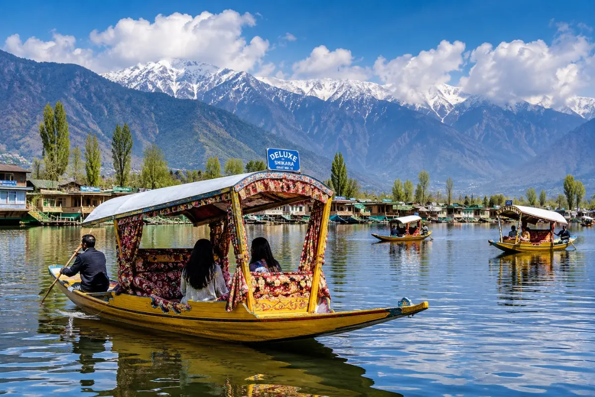 Srinagar Shikara Ride Dal Lake Kashmir